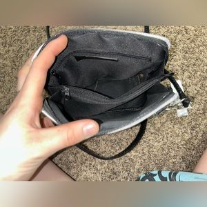 Gray snake or croc skin bag?